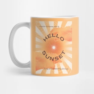 Hello Sunset - Red Velvet Mug